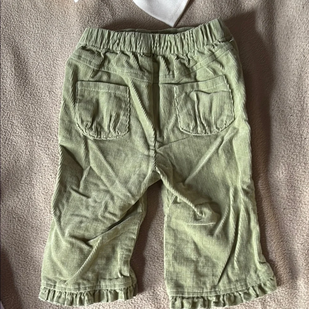Baby Girl's Floral Embroidered Outfit